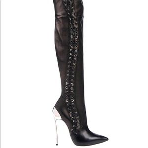 CASADEI Leather Boots 37,5